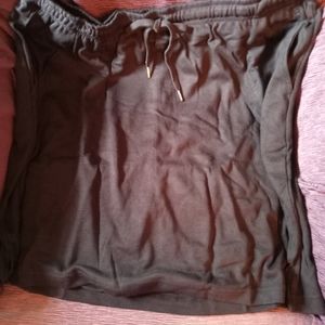 Woman Within Black Knit Skort size (22/24).